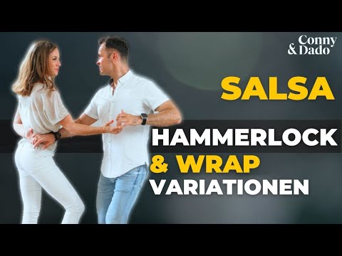 Salsa FIGUREN-Variationen auf HAMMERLOCK- und WRAP-Basis