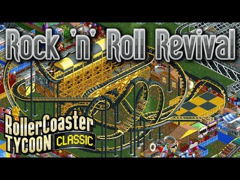 Rock 'n' Roll / Rock 'n' Roll Revival | Rollercoaster Tycoon Classic | Time Twister | Let's Play!