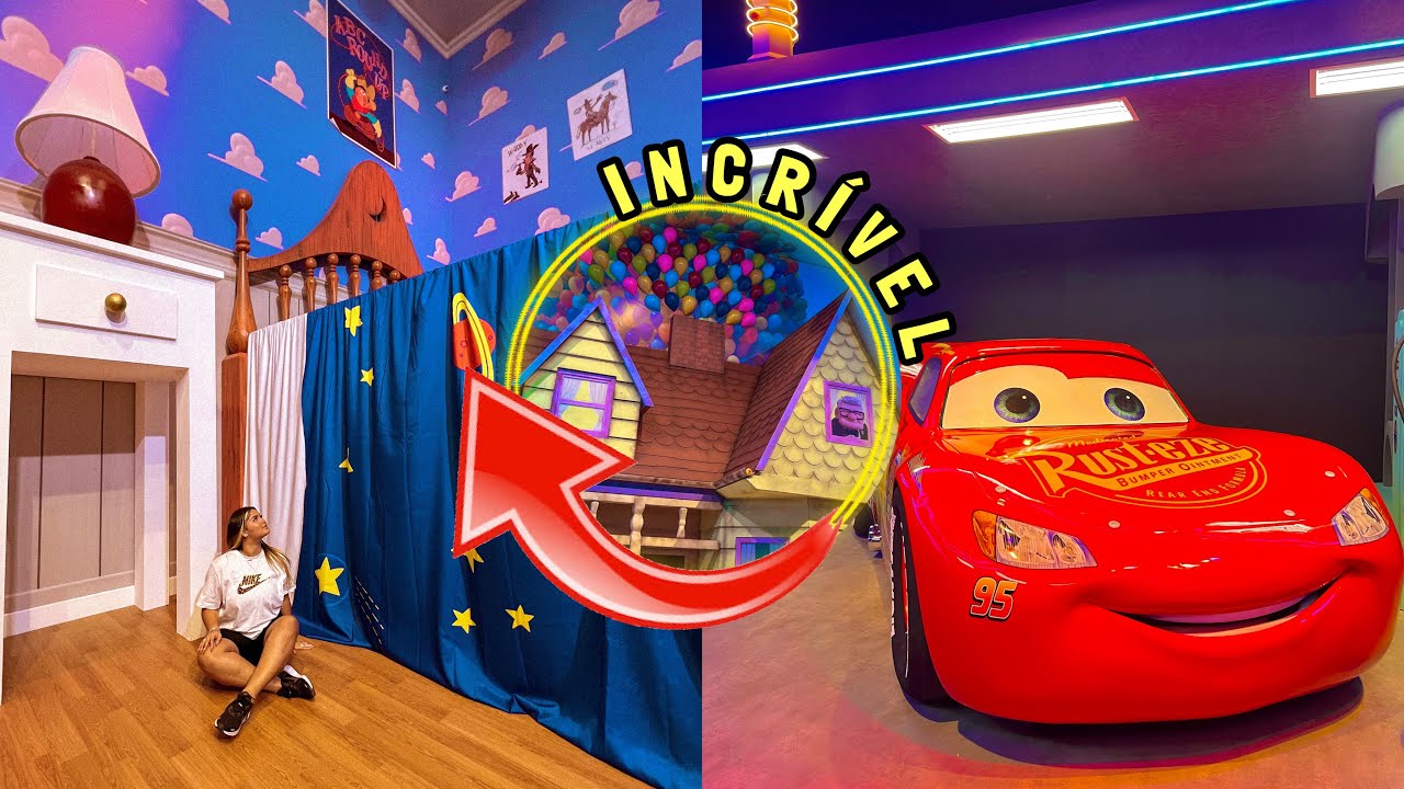 VLOG - MUNDO PIXAR NO RIO DE JANEIRO ❤️