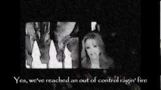 Patty Loveless & Travis Tritt - Out of Control Raging Fire (Lyrics Music Video)