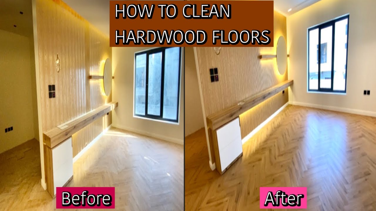 The Secret To MOPPING Hardwood Floors ! Pro Cleaning Tips ! How To Clean Hardwood Floors !