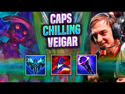 CAPS CHILLING WITH VEIGAR! - G2 Caps Plays Veigar Mid vs Karma! | Season 2022