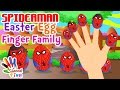Spiderman Easter Egg Finger Family Nursery Rhyme For Children