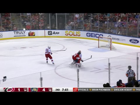 NHL Hits - Hurricanes @ Panthers - Lomberg vs Raanta - 06/11/2021