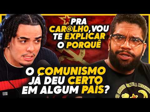 COMMUNISM vs SOCIALISM: JONES MANOEL explains the DIFFERENCE!