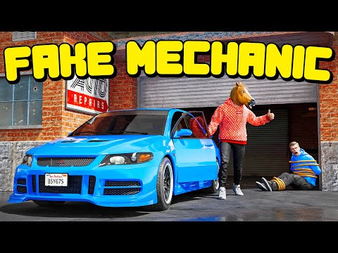 Opening A Fake Mechanic Shop In GTA 5 RP To Steal Cars