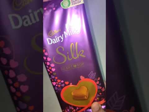 Cadbury Dairy Milk SilkCadbury Dairy Milk Silk Valentine's Heart Pop BarHeart Pop Bar|Unboxing