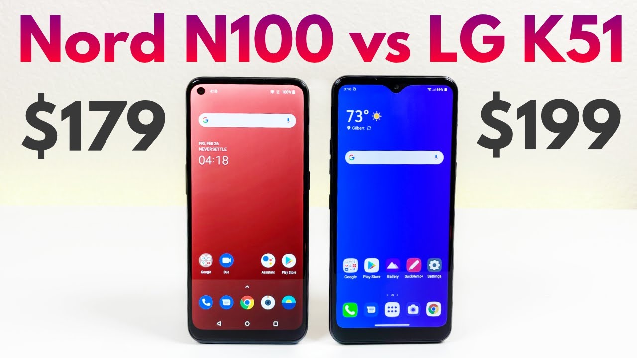 OnePlus Nord N100 vs LG K51 - Who Will Win?