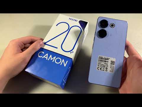 Смартфон Tecno Camon 20 Pro (CK7n) 8/256GB Dual Sim Predawn Black (4895180799792)