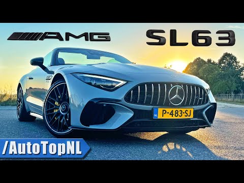2023 Mercedes-AMG SL63 *328KMH / 204MPH* REVIEW on AUTOBAHN [NO SPEED LIMIT] by AutoTopNL