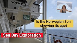Norwegian Sun - Asia Cruise: Episode 3 Sea Day and Mini Ship Tour 
