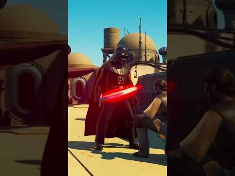 LUKE RETTET MÄDCHEN! 😲😱 (Fortnite x Starwars)