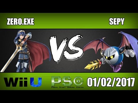 Zero.exe (Lucina/Luigi) vs. Sepy (Meta Knight) - Wii U Winners Round 1 - S4M