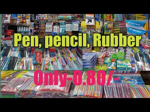 Pen, Pencil Cheapest Wholesale || MC VLOGLIFE