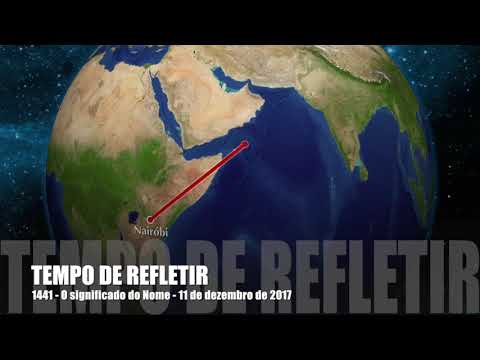 Tempo de Refletir 1441 - O significado do Nome