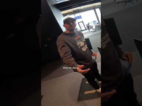 Airport security prank. Filling our friends bag with loaves of bread