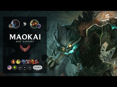 Maokai Support vs Nautilus - NA Grandmaster Patch 12.20