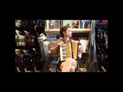 1139 - Dark Red Hohner Starlet MM 40 $795