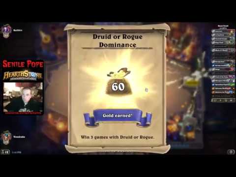 Hearthstone BDP: WILD - Quest Paladin vs Breast Druid (Season 56 Day 14)