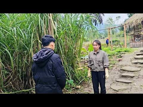 The girl's former boyfriend, who used to live with MOC, came to find her