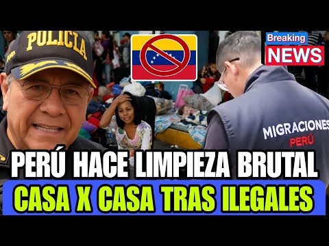 💪 GRAN EJEMPLO! PERÚ LOS ENFRENTA SIN MIEDO: REDADA MASIVA A MIGRANTES ILEGALES CARIBEÑOS