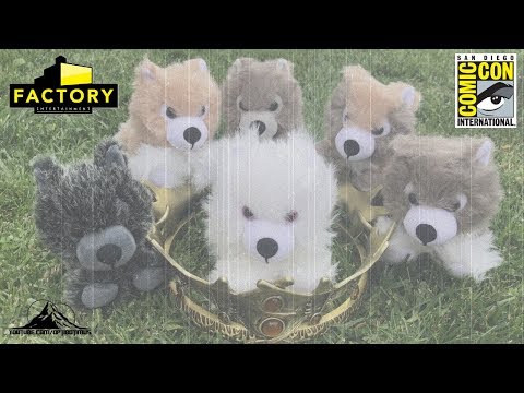 Factory Entertainment 2018 SDCC Exclusive Game Of Thrones Direwolf Cub Box Set REVEAL!
