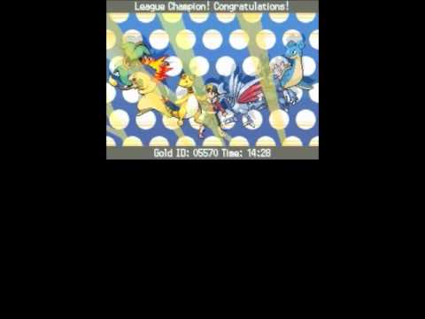 Pokemon Soul Silver Walkthrough Part 45 - The Credits!