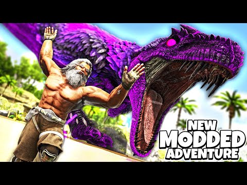 The CRAZIEST ADVENTURE in ARK BEGINS! | ARK Modded Episode #1
