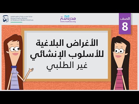 الأغراض البلاغية للأسلوب الإنشائي - الطلبي