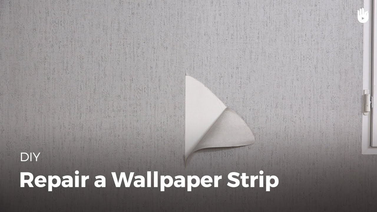 How to Repair a Strip of Wallpaper Household DIY Projects Sikana