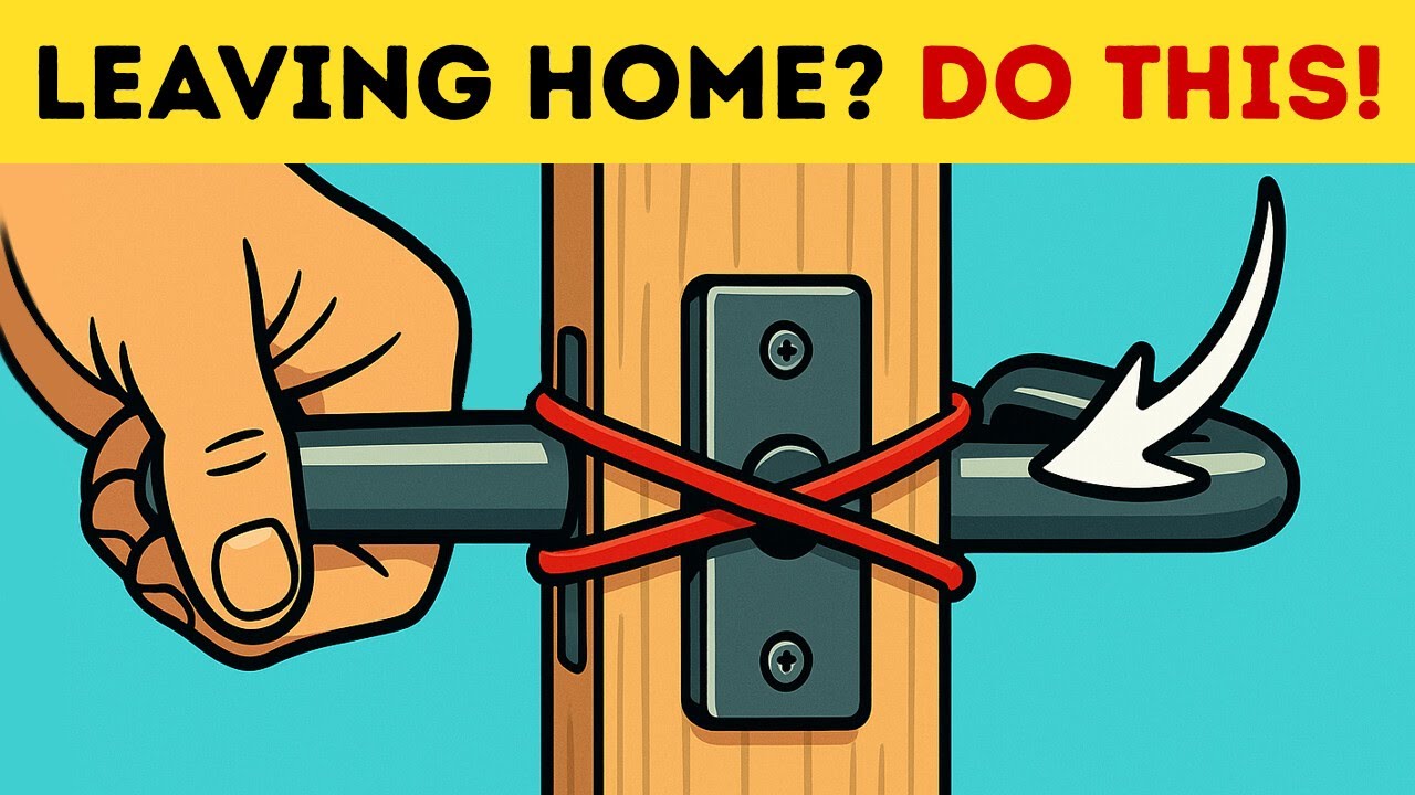 Simple Rubber Band Trick Could Keep You Safe at Home