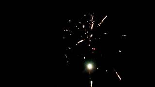 preview picture of video 'Foc de artificii - Festivalul Florilor de Tei, Cornu 2013'