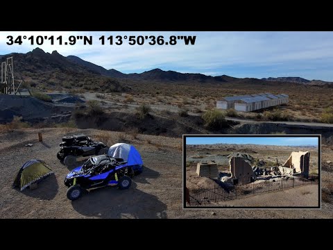 Swansea Ghost Town Arizona - Abandoned Copper Smelter in the Desert