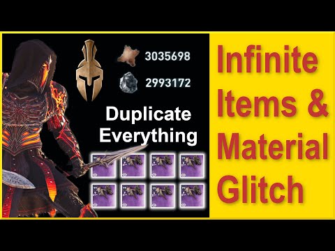Assassins Creed Odyssey - Item Duplication Glitch - Infinite Items + Material + Money Farms!