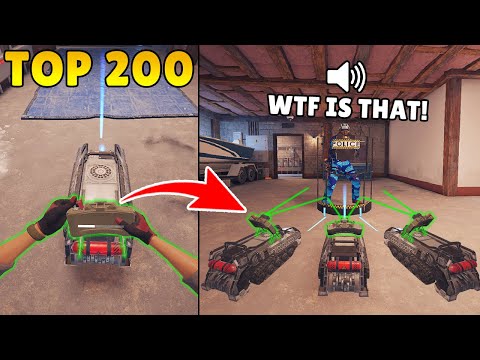 TOP +200 *0.01% Chance & Funny Fails* Moments in Rainbow Six Siege