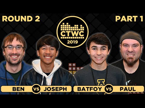 2019 CTWC Classic Tetris Rd. 2 - Part 1 - JOSEPH/BEN + BATFOY/MEGARETROMAN