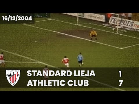 ⚽️ [Copa UEFA 04/05] Fase de grupos J4 I Standard Lieja 1 - Athletic Club 7 I LABURPENA