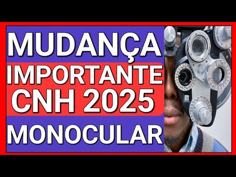 ATTENTION MONOCULAR VISION YOU WILL NEED TO CHANGE YOUR DRIVER'S LICENSE IN 2025