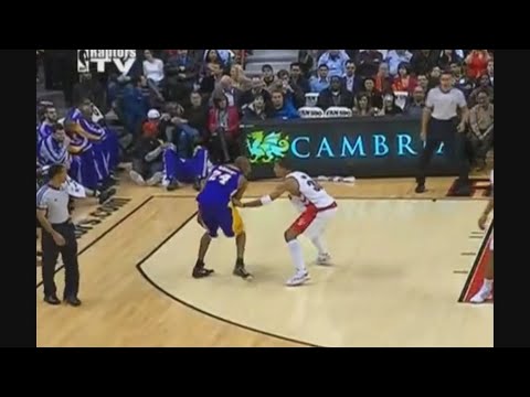 Kobe Bryant 36 Points 5 Ast @ Raptors, 2008-09.