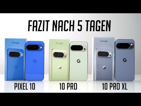 Google Pixel 10, 10 Pro & 10 Pro XL - Unboxing & Eindrücke nach 5 Tagen (Deutsch) | SwagTab