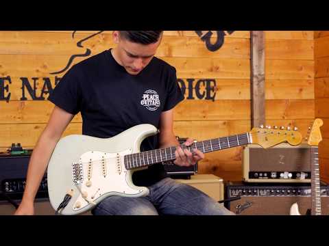 Fender Custom Shop ‘64 Stratocaster Journeyman Faded Aged Sonic Blue image 15