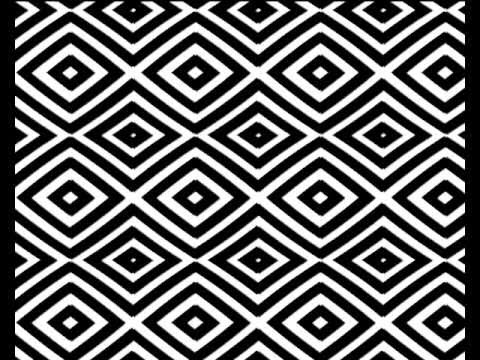 Animated Bridget Riley inspired Op Art with Reich/Adams inspired score 2