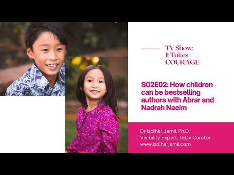 S02E02: How children can be bestselling authors with Abrar and Nadrah Naeim