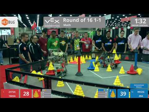 2018 VRC Math R16 1-1 - 2373A 1965A vs 9932G 39A - 80 to 100