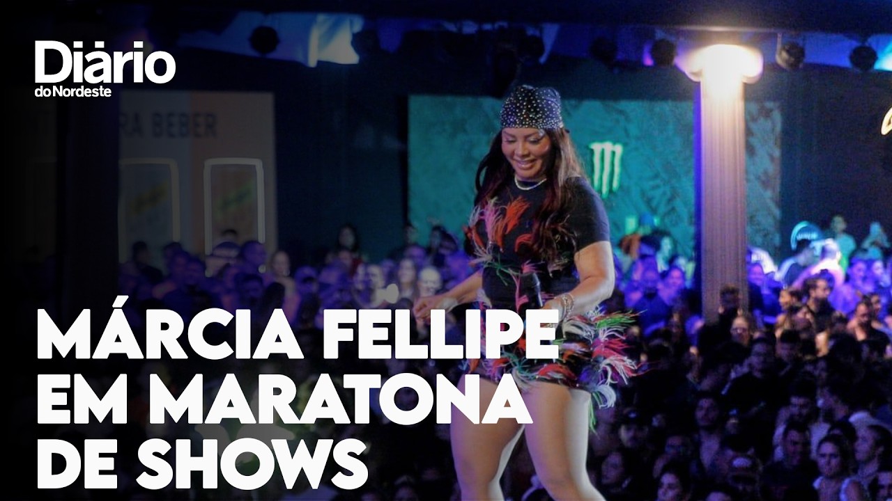 Imagem da notícia Nos bastidores do Carnaquiraz, Márcia Fellipe detalha maratona de três shows em um único dia