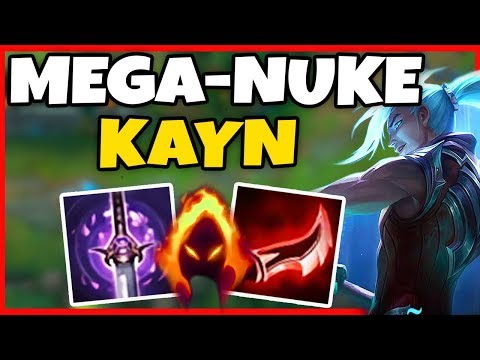 ASSASSIN KAYN 1 SHOTS! FULL LETHALITY NUKES! - League of Legends