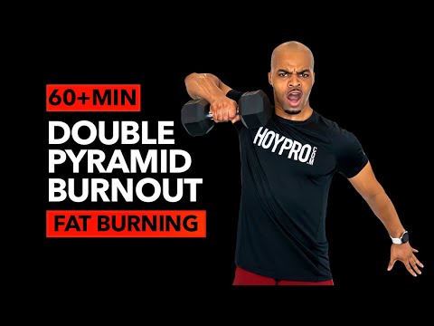 60+ Minute EXTREME Double Pyramid Fat Burning Workout (NO REPEAT)