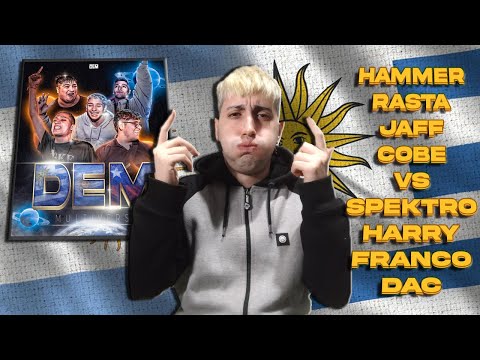 ¿LA MEJOR FECHA DE LA DEM URUGUAY? 🇺🇾🇦🇷 | HAMMER, RASTA, COBE y JAFF vs SPEKTRO, FRANCO, HARRY y DAC