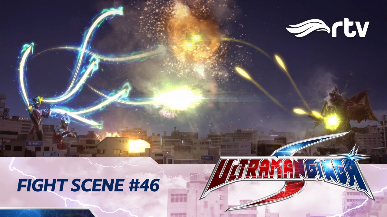 ADU ILMU | ULTRAMAN GINGA S VS FIVE KING |FIGHT SCENE 46