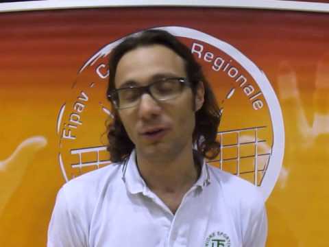 Finale Regionale U14F: Gielle Imoco San Donà - Us Torri 3-0 - Dario Tagliabue sereno dopo il ko